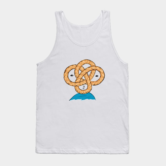 Mr Pretzelhead Tank Top by sonhouse5